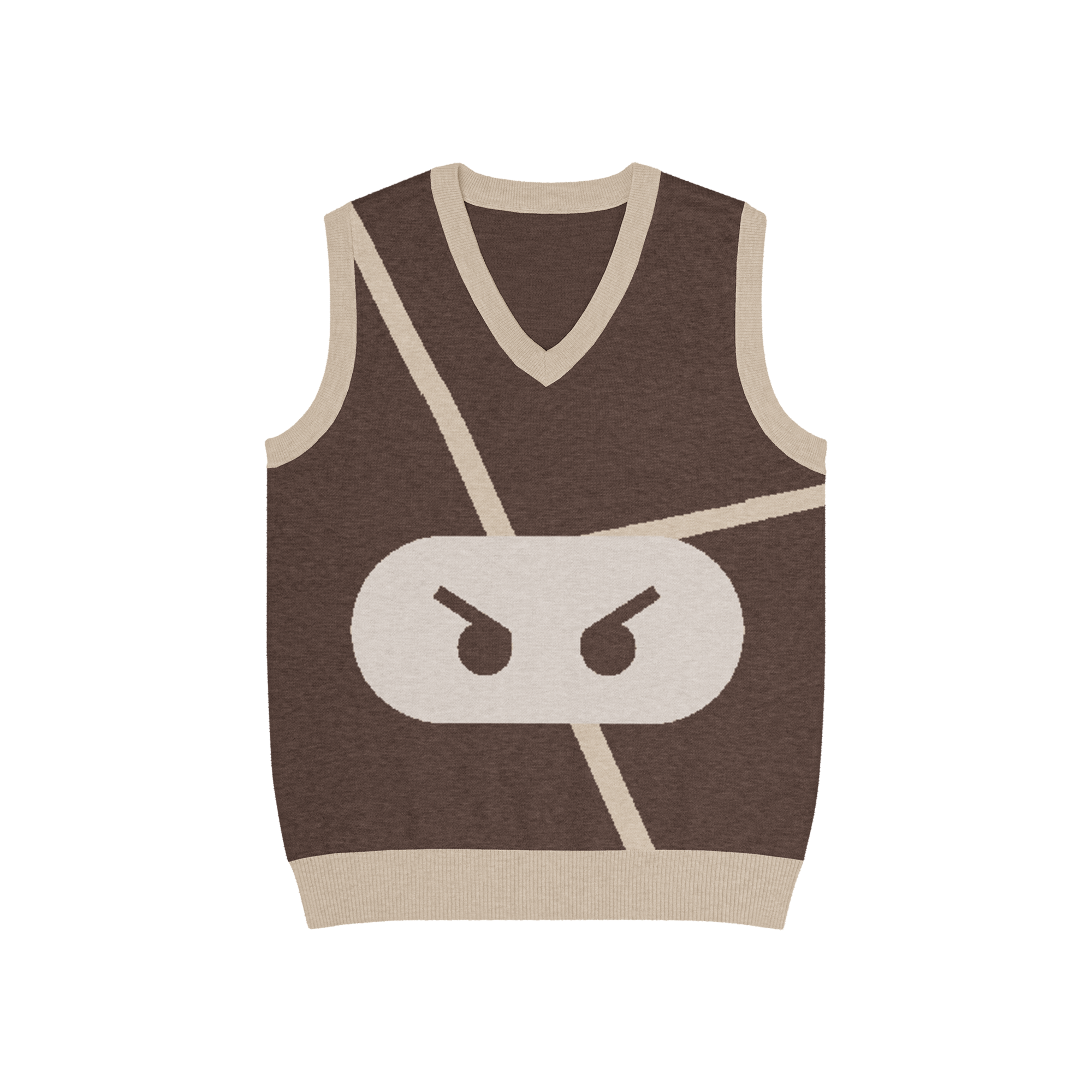 Custom Knit V-neck vest