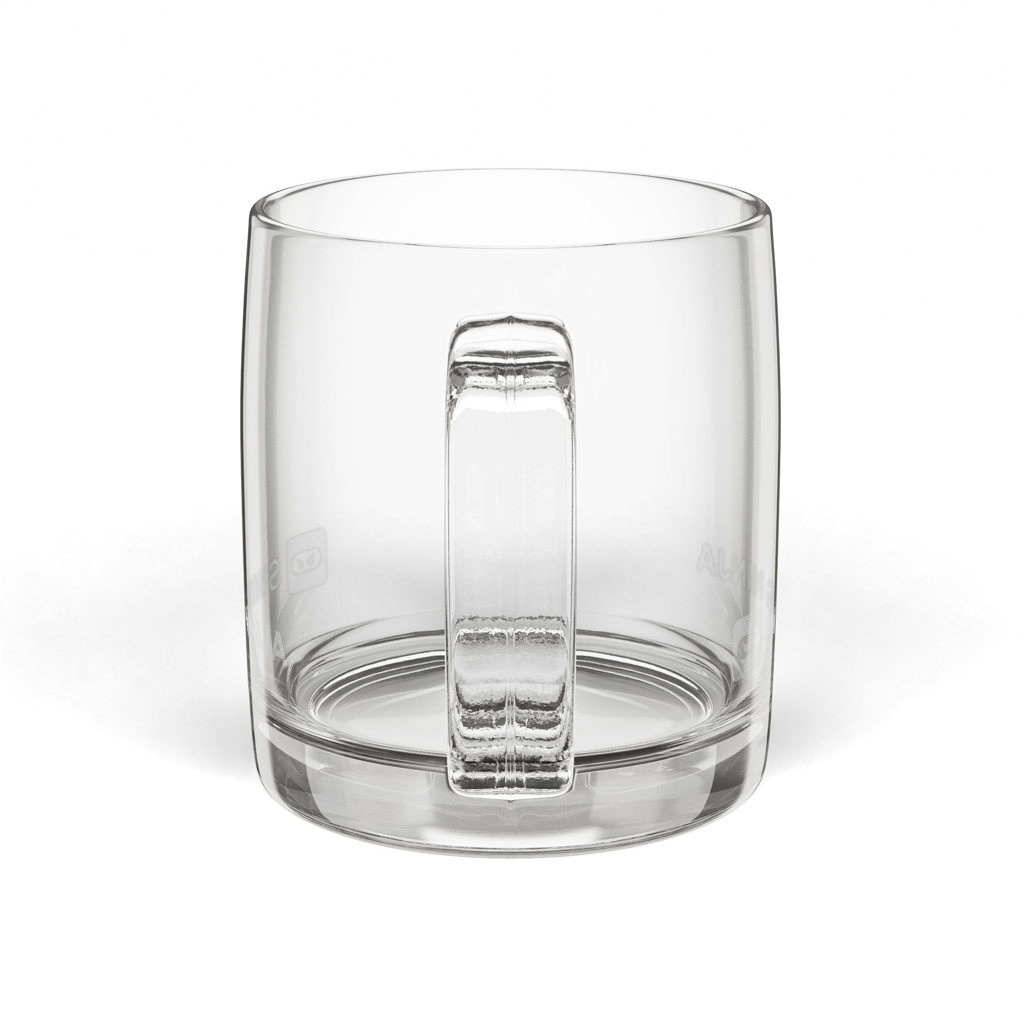Custom Personalized Engraved Glass Coffee Mug
