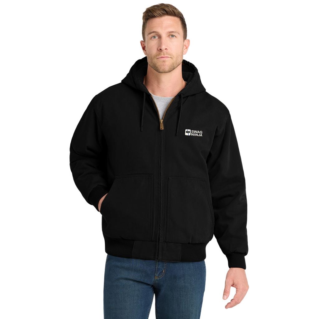 Custom Men's Hooded Work Jacket