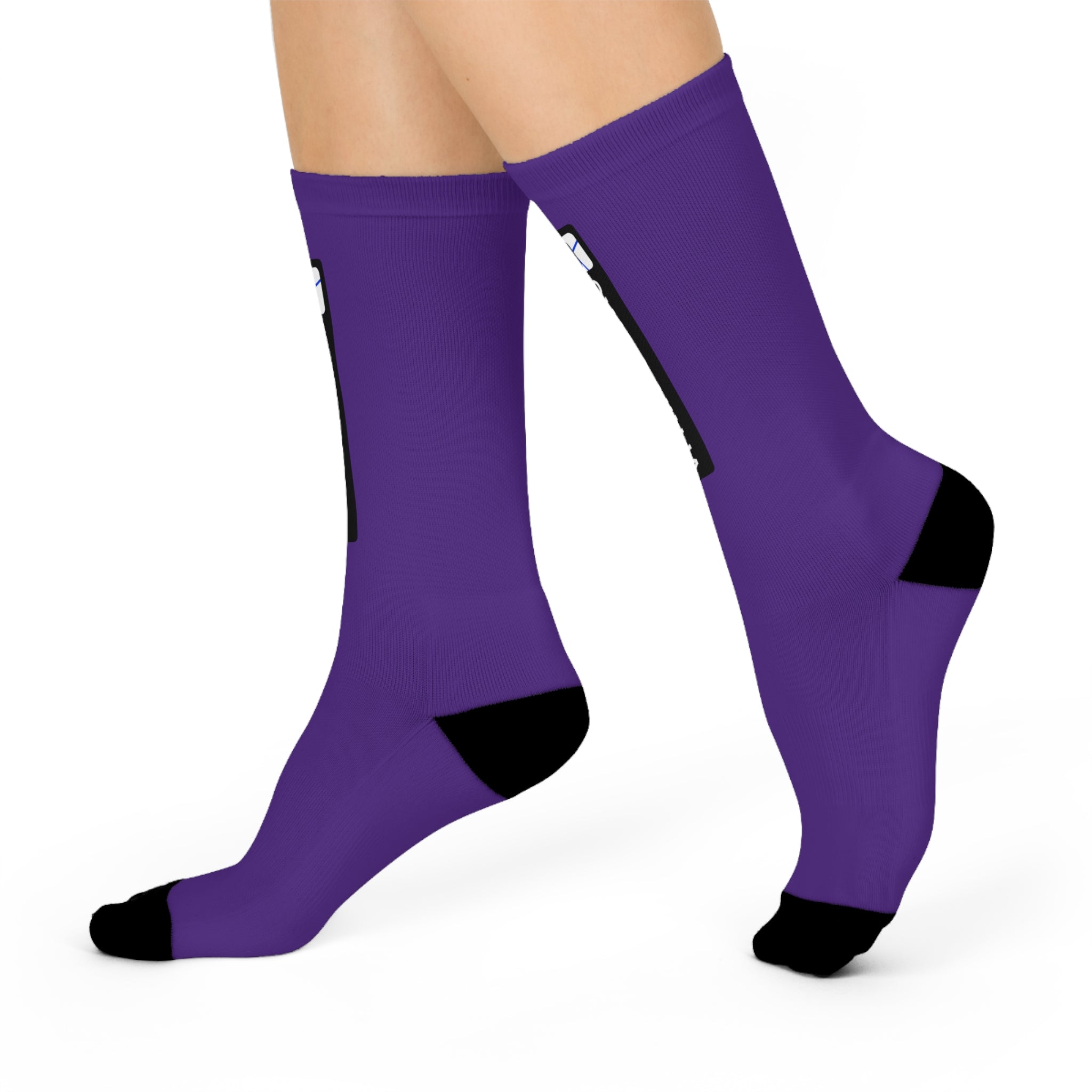 Custom Cushioned Crew Socks