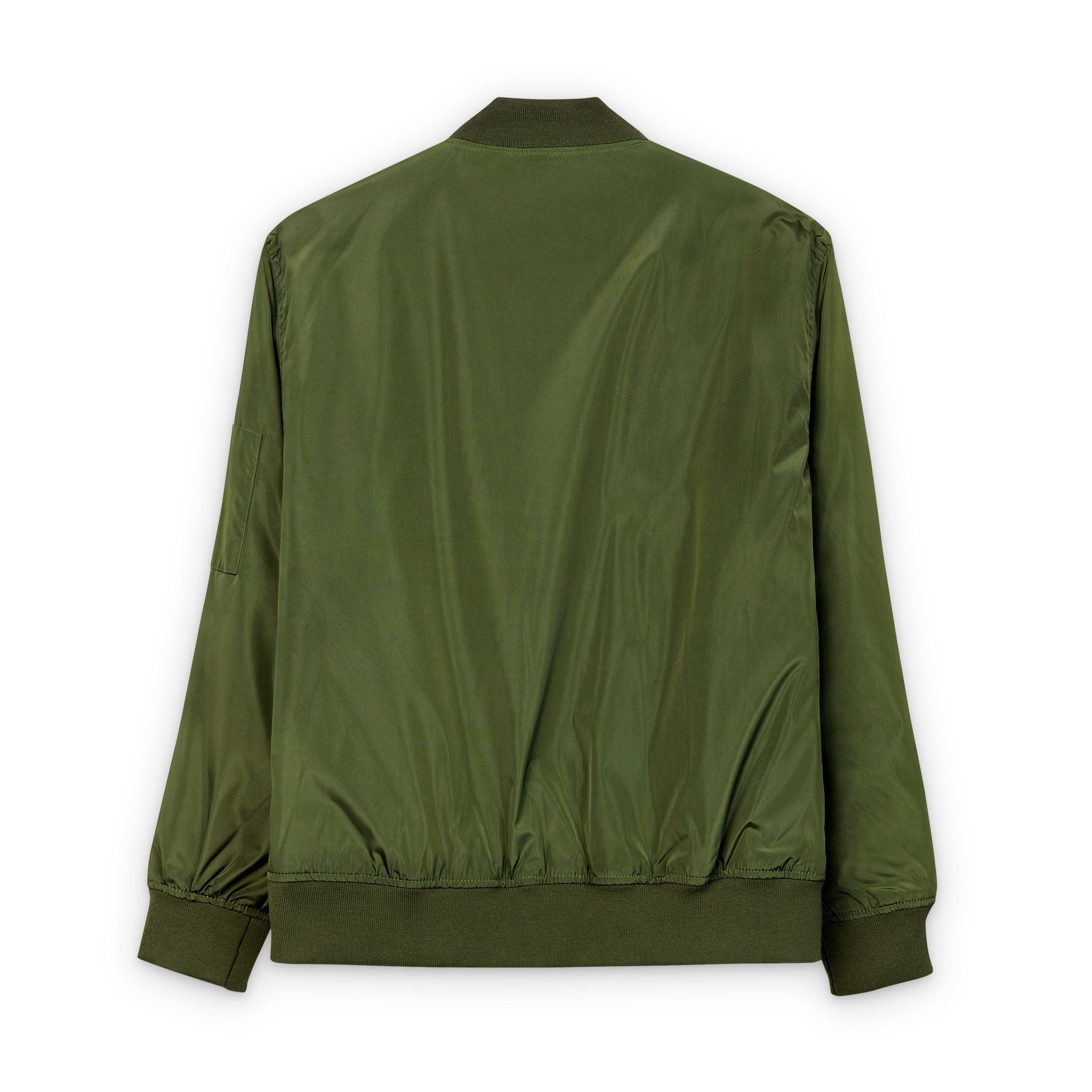 Custom Eco-Friendly Embroidered Bomber Jacket