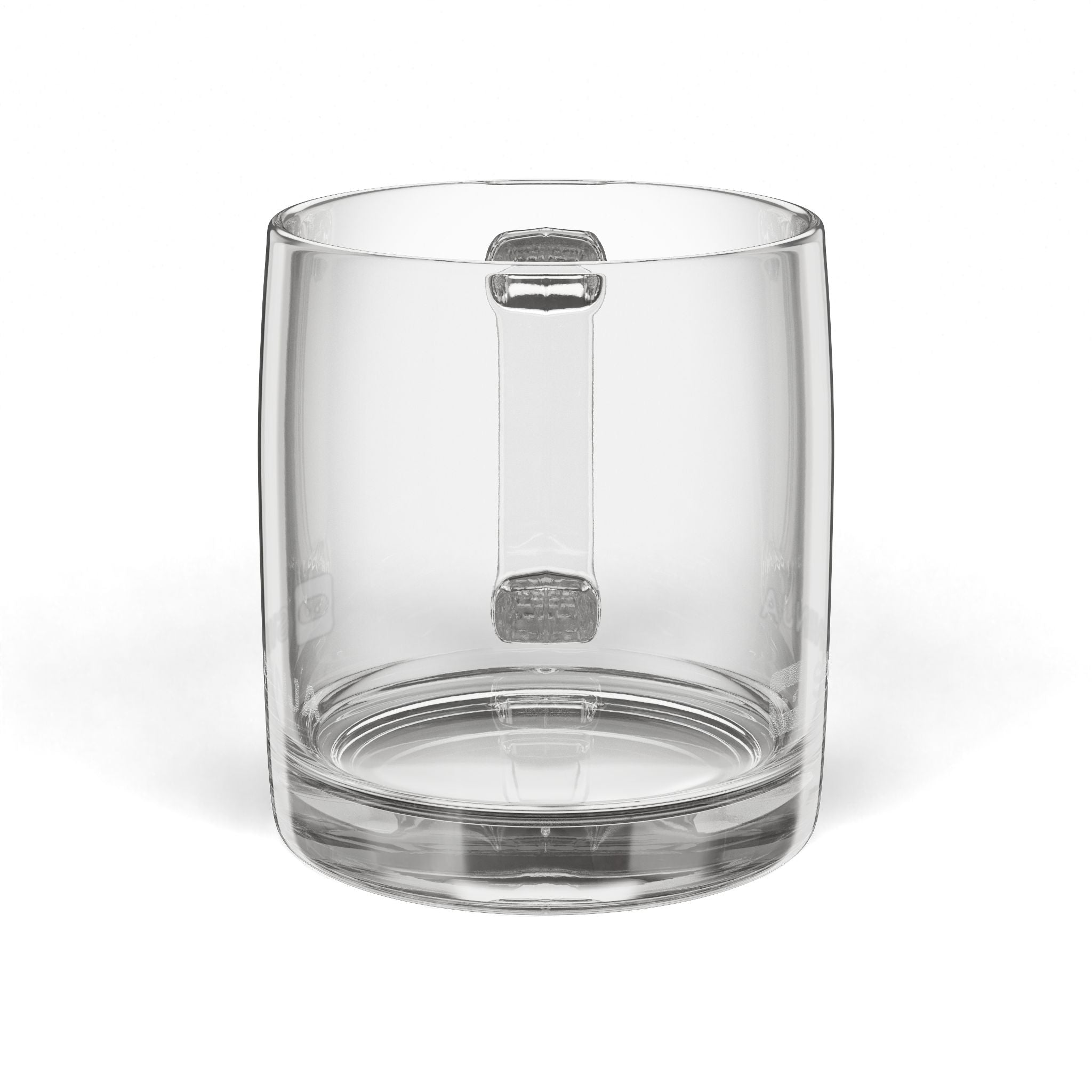 Custom Personalized Engraved Glass Coffee Mug