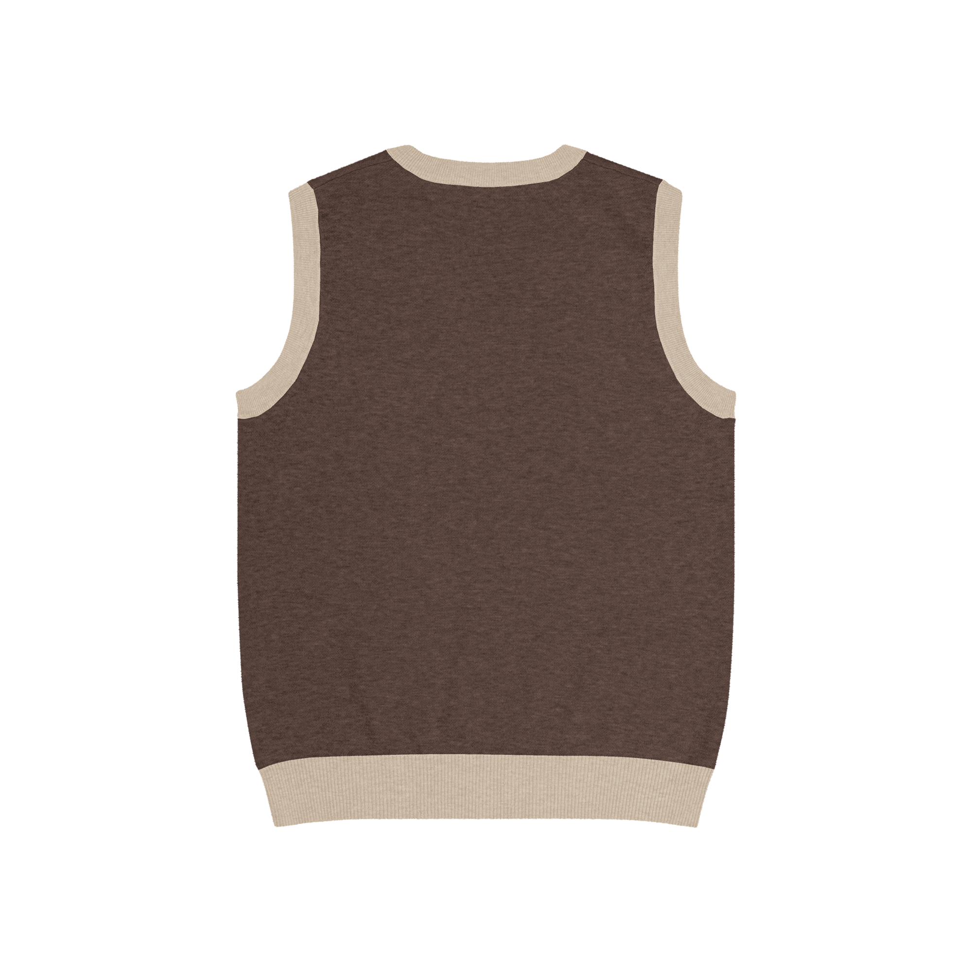 Custom Knit V-neck vest