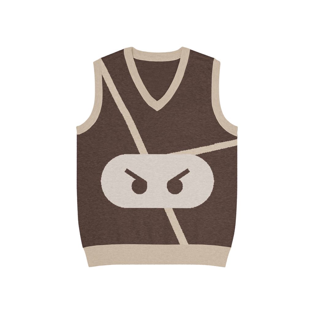 Custom Knit V-neck vest